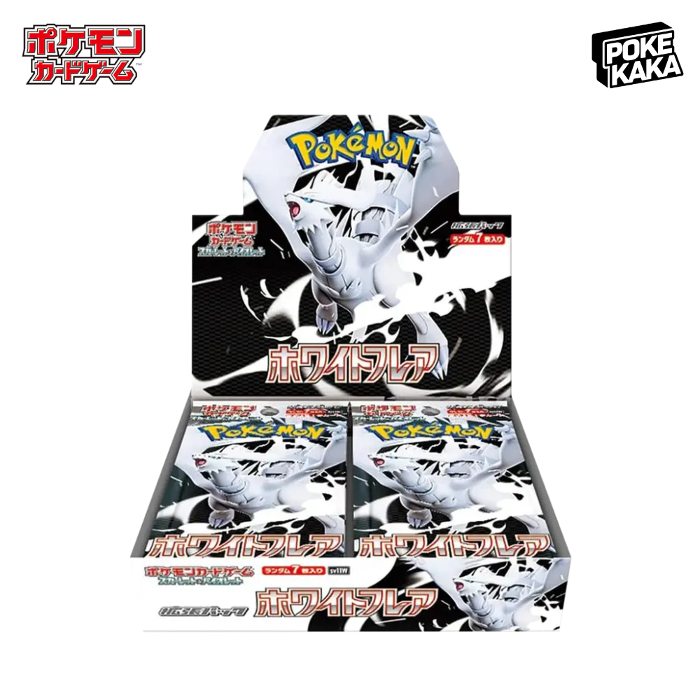 Pokemon TCG 日版 朱與紫 SV11W「ホワイトフレア」補充盒